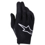 Gants Cross Alpinestars Supertech Mx Gloves Black White