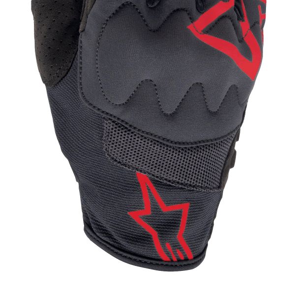 Alpinestars Techdura Glove Fire Red Black