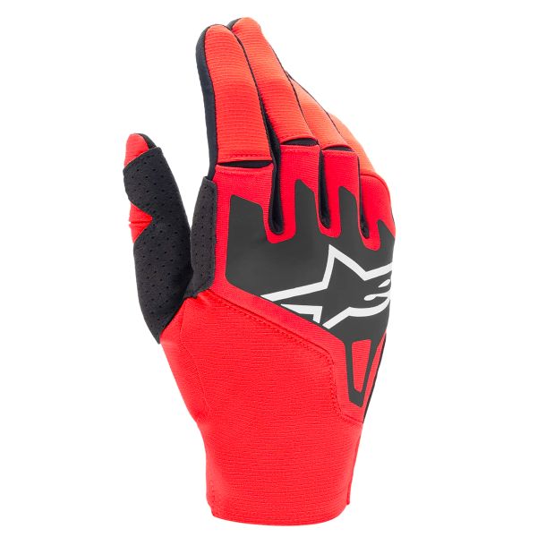 Gants Cross Alpinestars Techstar Glove Mars Red Black