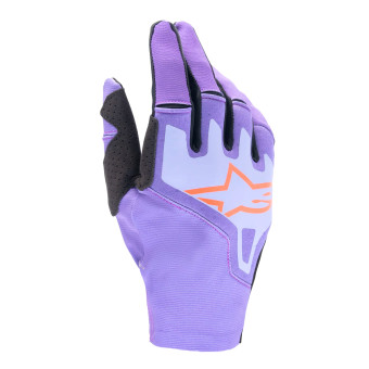 Gants Cross Alpinestars Techstar Glove Purple Black
