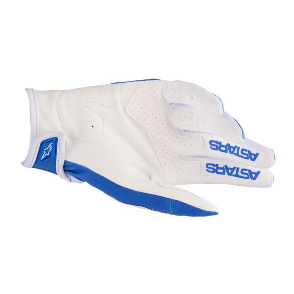 Alpinestars Techstar Gloves Ucla Blue Brushed Gold