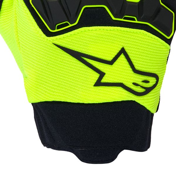Alpinestars Youth & Kids Full Bore V2 Gloves Yellow Fluo Black