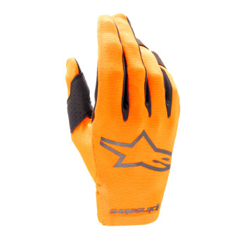 Gants cross RADAR YOUTH & KIDS ALPINESTARS jaune fluo/noir - , Gants  Cross