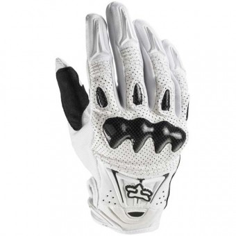 Gants Cross FOX Bomber Blanc