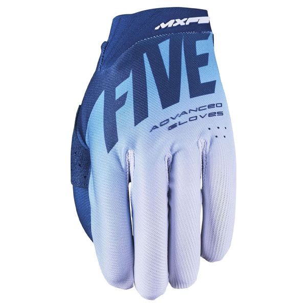 Gants Cross Five Mxf2 Evo Split Navy white blue