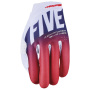 Gants Cross Five Mxf2 Evo Split White red blue