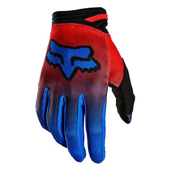Gants Cross FOX 180 Oktiv Glove Fluo Red