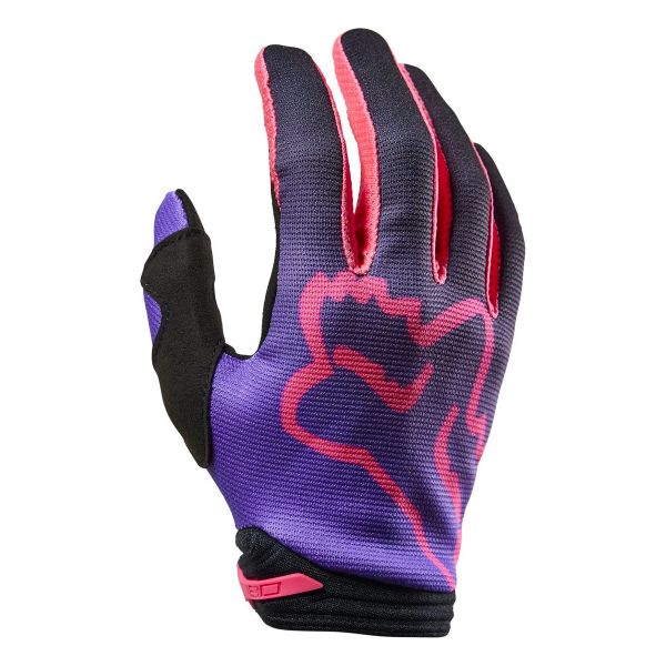 Gants Cross Enfant Fox Dirtpaw Noir Blanc - Gants Cross Enfant