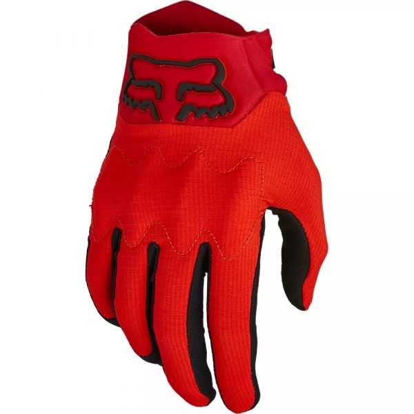 Gants Cross FOX Bomber LT Glove CE Fluo Red Gants Cross FOX Bomber LT Glove CE Fluo Red