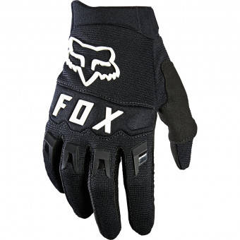 Gants Cross FOX Dirtpaw Glove Black White Enfant Gants Cross FOX Dirtpaw Glove Black White Enfant
