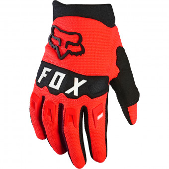 Gants Cross FOX Dirtpaw Glove Fluo Red Enfant Gants Cross FOX Dirtpaw Glove Fluo Red Enfant