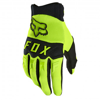Gants Cross FOX Dirtpaw Glove Fluo Yellow Gants Cross FOX Dirtpaw Glove Fluo Yellow