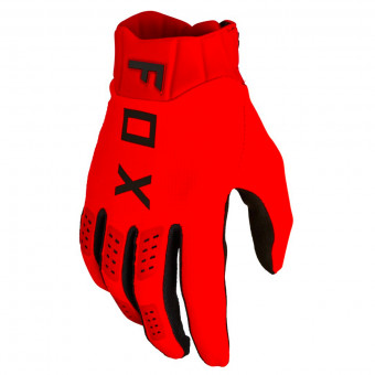 Gants cross FOX Flexair Glove Fluo Red 110 Au Meilleur Prix