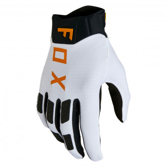 Gants Cross FOX Flexair Glove White Black 058