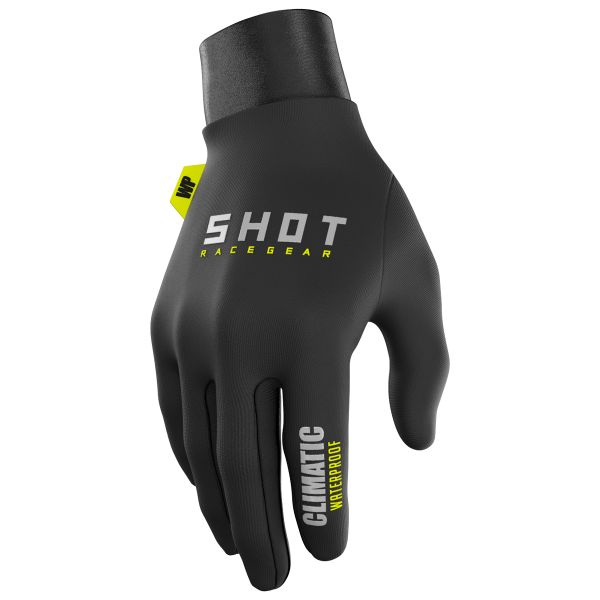 Gants Cross SHOT Climatic Black Neon Yellow Gants Cross SHOT Climatic Black Neon Yellow