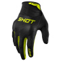 Gants Cross SHOT Drift Onyx Neon Yellow