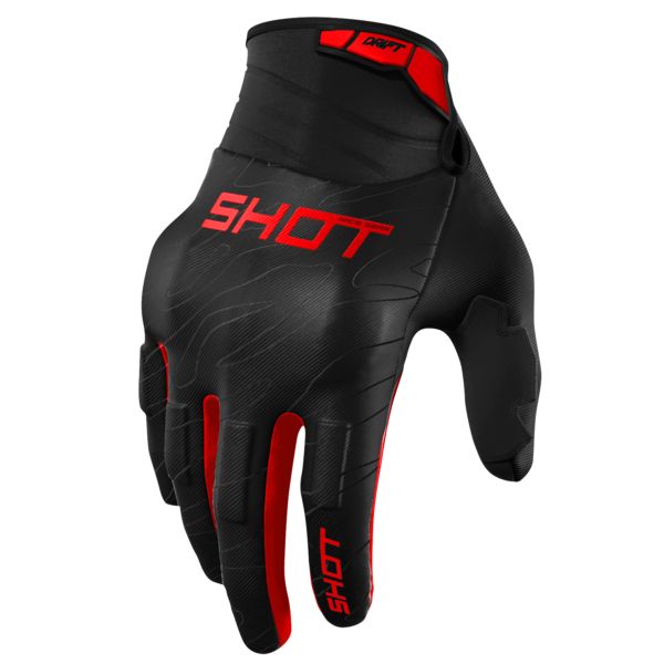 Gants Cross SHOT Drift Onyx Red