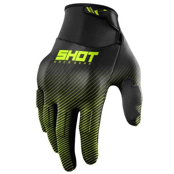 Gants Cross SHOT Drift Rim Neon Yellow