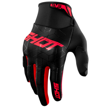 Gants Cross SHOT Drift Spider Red Gants Cross SHOT Drift Spider Red