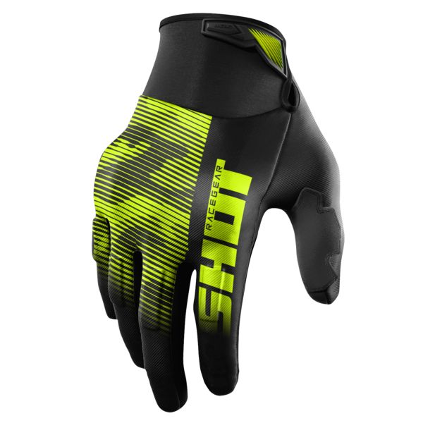 Gants Cross SHOT Drift Tactic Neon Yellow