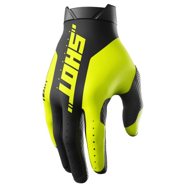 Gants Cross SHOT Lite Pro Neon Yellow