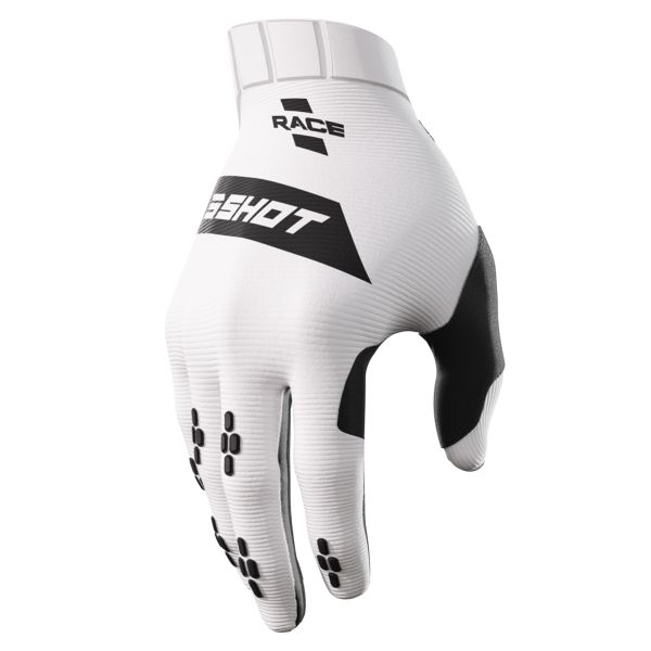 Gants Cross SHOT Race White Gants Cross SHOT Race White