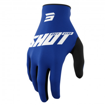 Gants Cross SHOT Raw Burst Blue Gloves