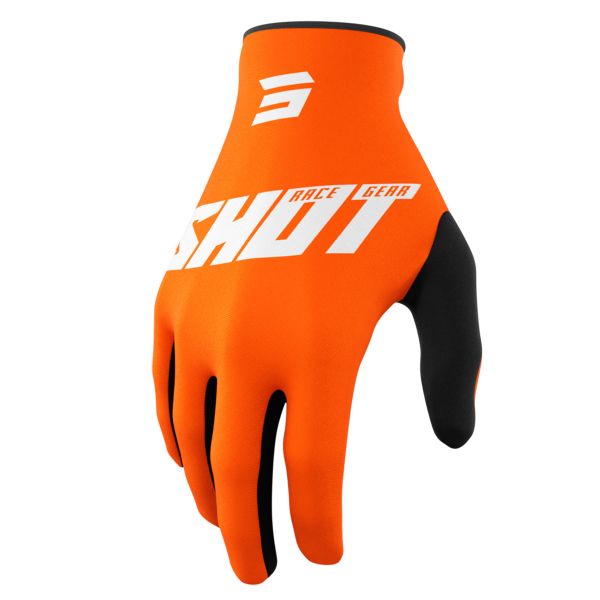 Gants Cross SHOT Draw Burst Orange Gloves Gants Cross SHOT Draw Burst Orange Gloves