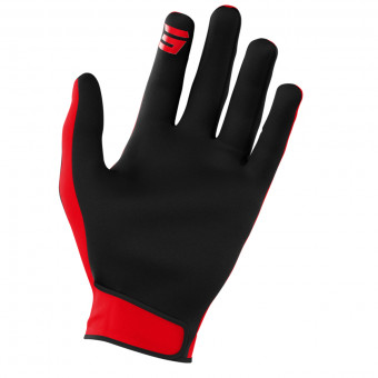 SHOT Draw Burst Red Gloves