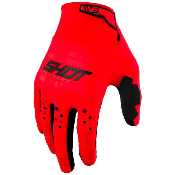 Gants Cross SHOT Vision Glove Red