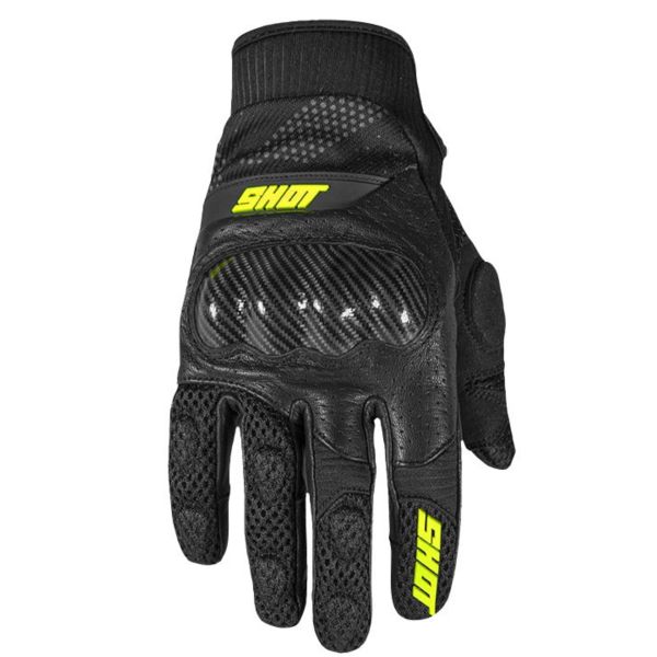 Gants Cross SHOT Stunter Neon Yellow CE