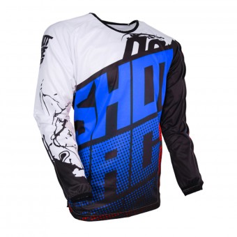 Maillot Cross SHOT Devo Venom Blue Enfant Maillot Cross SHOT Devo Venom Blue Enfant