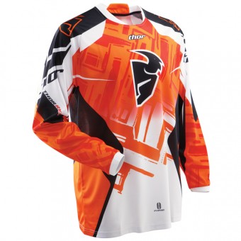 Maillot Cross Thor Phase Orange Slab Jersey