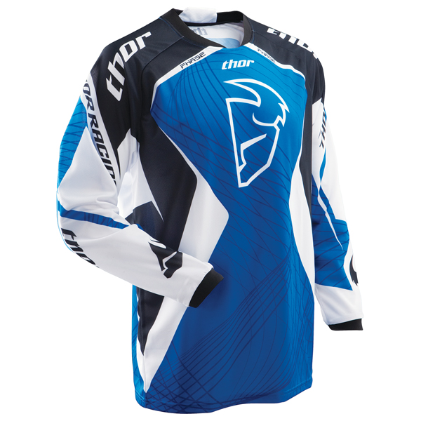 Maillot Cross Thor Phase Blue Spiral Jersey