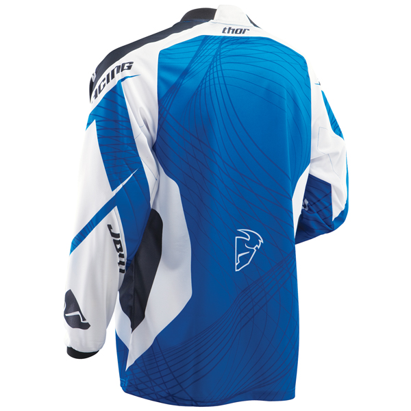 Thor Phase Blue Spiral Jersey