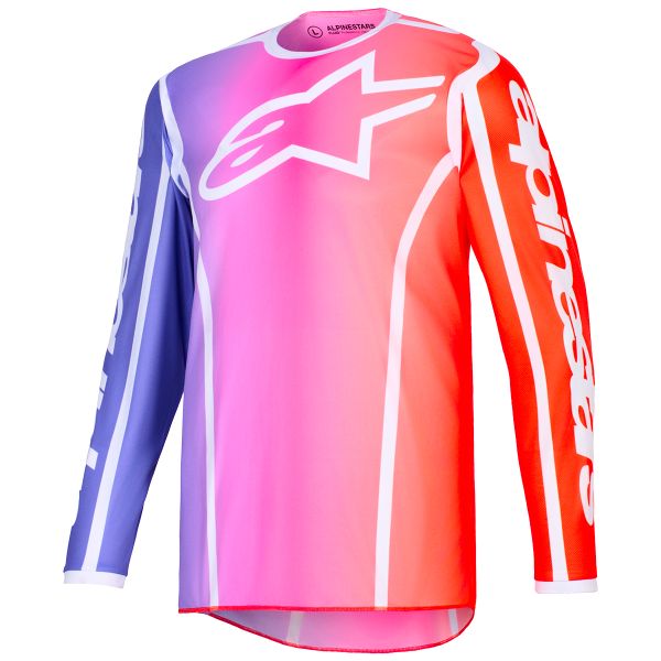 Maillot Cross Alpinestars Fluid Apex Jersey Multicolor