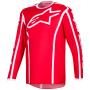 Maillot Cross Alpinestars Fluid Apex Jersey Red White