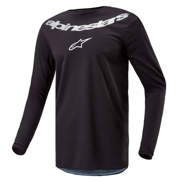 Maillot Cross Alpinestars Fluid Graphite Black Silver