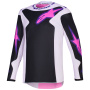 Maillot Cross Alpinestars Fluid Grid Jersey Black Light Gray Purple