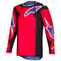 Maillot Cross Alpinestars Fluid Grid Jersey Red Black Purple