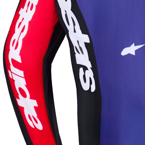 Alpinestars Fluid Grid Jersey Red Black Purple