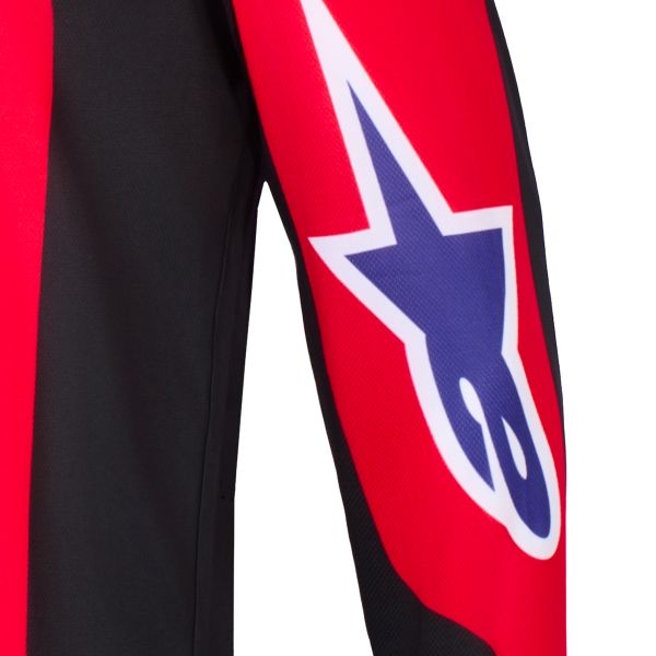 Alpinestars Fluid Grid Jersey Red Black Purple
