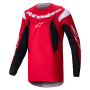 Maillot Cross Alpinestars Fluid Haul Bright Red Black