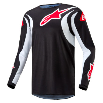 Maillot Cross Alpinestars Fluid Lucent Black White