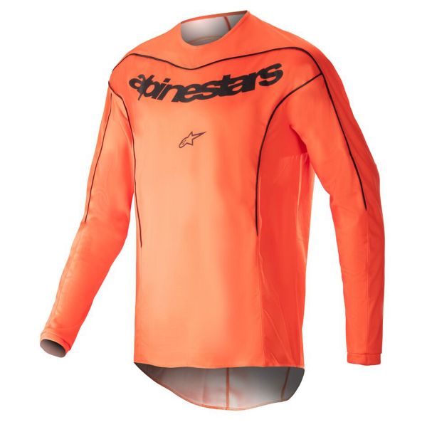 Maillot Cross Alpinestars Fluid Lurv Hot Orange Black