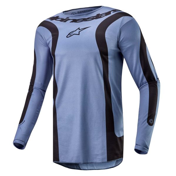 Maillot Cross Alpinestars Fluid Lurv Light Blue Black