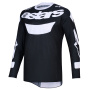 Maillot Cross Alpinestars Racer Air Riway Jersey Black White