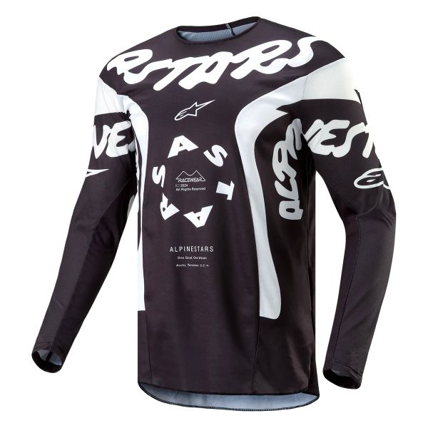 Maillot Cross Alpinestars Racer Hana Black White