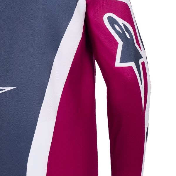 Alpinestars Racer Portl Jersey Red Light Gray Dark Gray