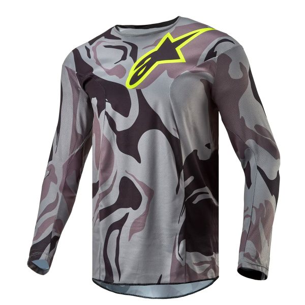 Maillot Cross Alpinestars Racer Tactical Cast Grey Camo Magnet